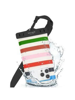 Kate Spade Unisex Multi-color Waterproof Phone Pouch One Size